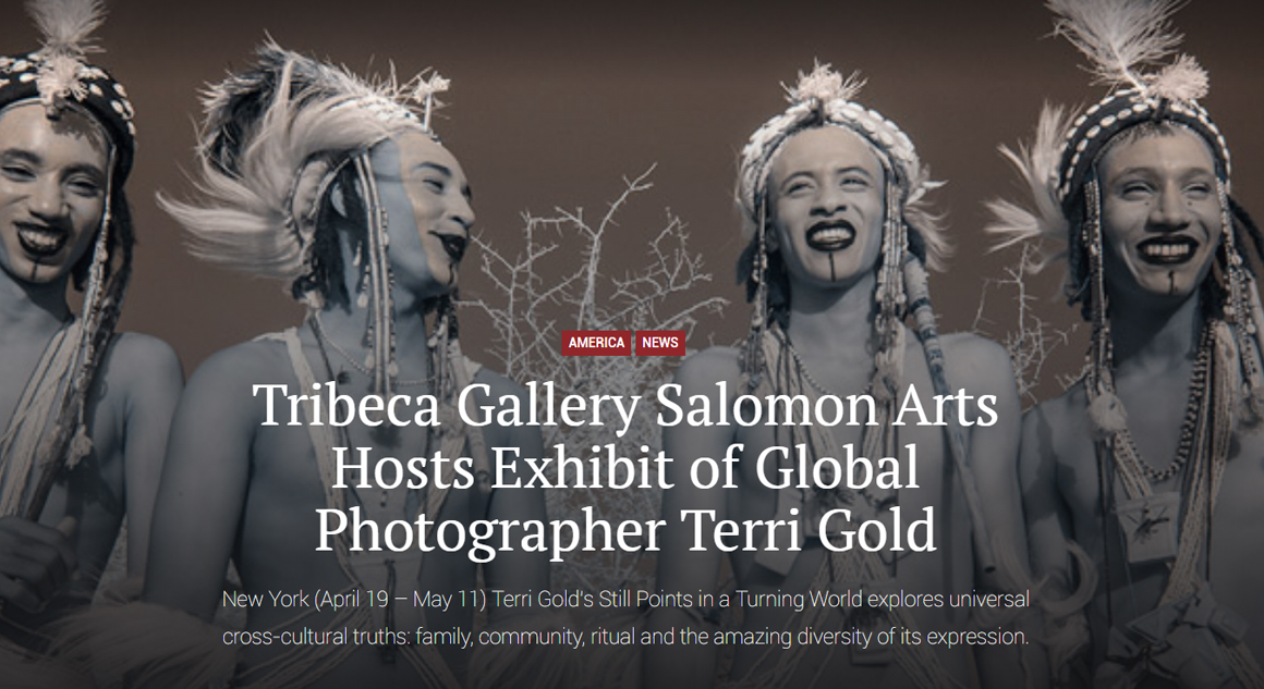 DODHO MAGAZINE – Exhibit of global photographer Terri Gold