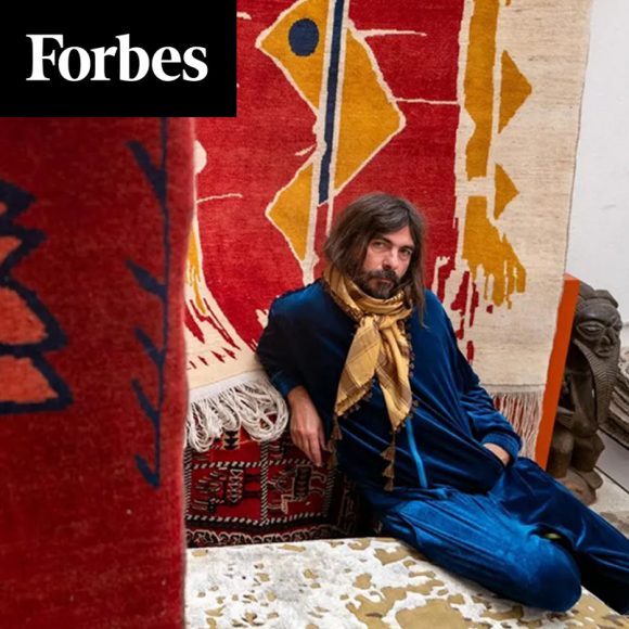 FORBES: Firouz FarmanFarmaian On New Line Of Chapans, Art Rugs And Essaouiraz