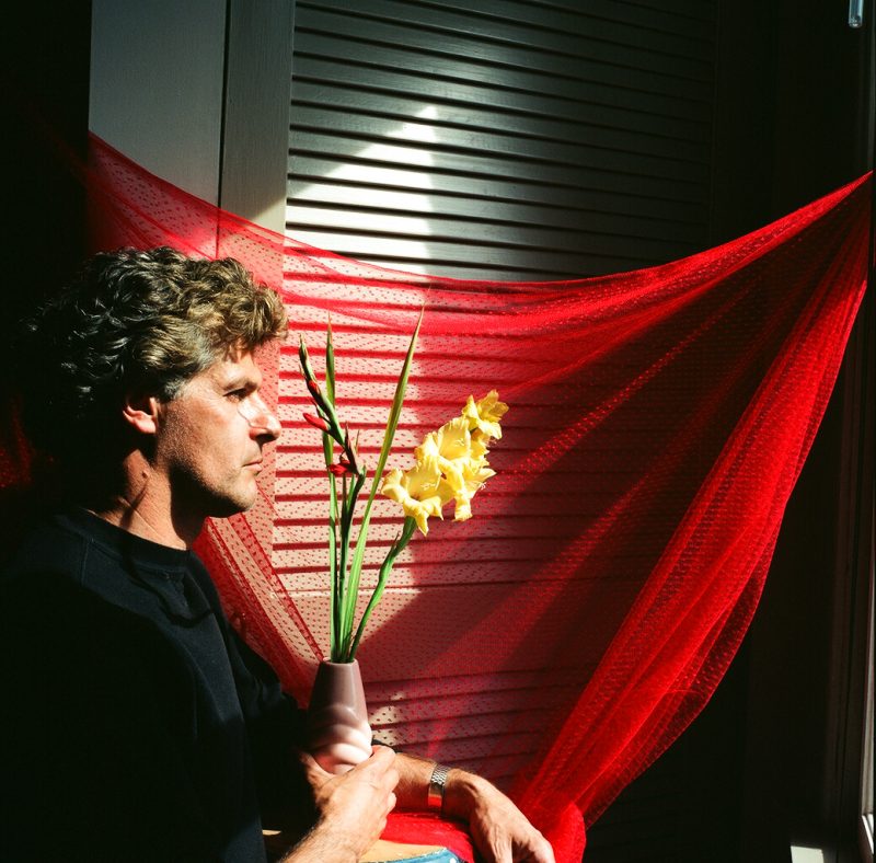 Victor Arimondi, Self Portrait 12 archival inkjet print 8x8, San Francisco, 1995